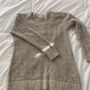 Cream knitted sweater
